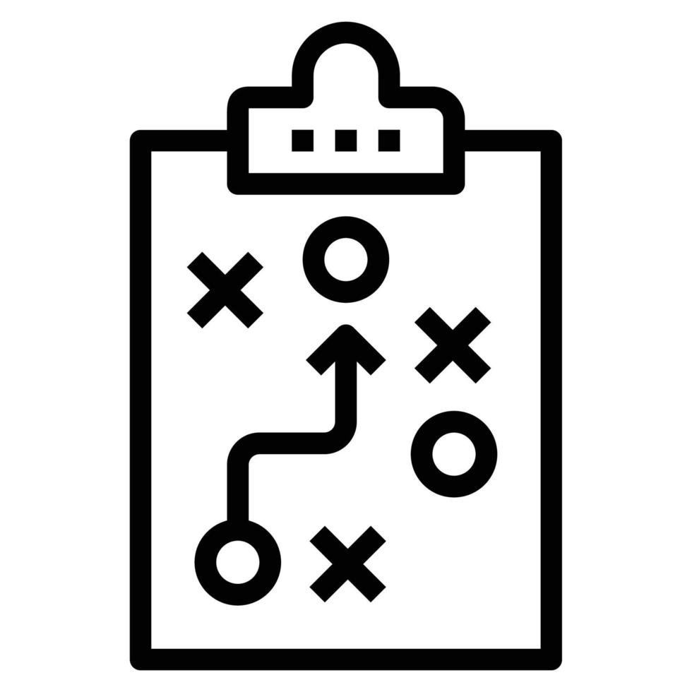 plan line icon logo illustration free vector